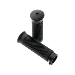 Old School Jack Hammer Grips Black 1" Cable operated
