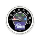 ELT60 Target Tachometer Scale: 220 km/h; Scale Color: black