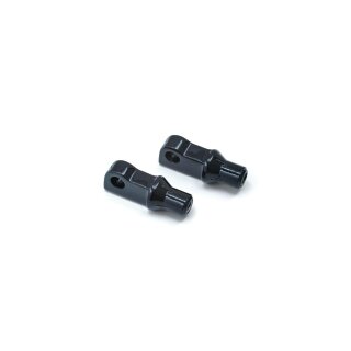 Tapered Peg Adapters Smooth Gloss Black