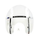 Chopped Heavy Duty Windshield without Mounting Kit Clear