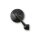 Classic Bar End Mirror 150 mm stem Black, Anodized