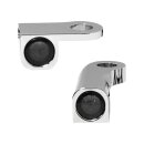 NANO Series LED Turn Signals Chrome Smoke LED