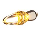 mo.blaze ice LED Turn Signal Aluminium Polished Clear LED