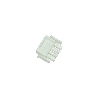 4-Wire Plug AMP Mate-N-Lock Connector Housing White