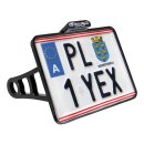 Side Mount License Plate Kit Austrian specification...