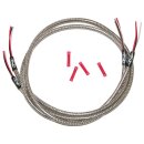36" Turn Signal Harness Stainless Braided And Clear...