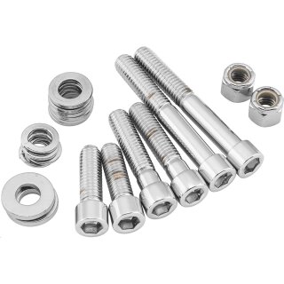 Lower Motor Mount Bolts Chrome