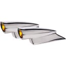 Mini Hot Spot Turn Signal Chrome Amber