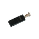 AMP .25" Female Black Socket Housing With Terminal...