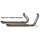 Outline Top Chopp Slant Exhaust System Chrome Satin