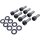 Frame Screw Kits Gloss Black Powder Coated