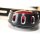 Miles LED Taillight LED, Red Lens, Metal Housing Black Reflector LED