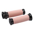 Avon Custom Contour grips, black anodized/pink