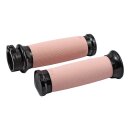 Avon Custom Contour grips, black anodized/pink
