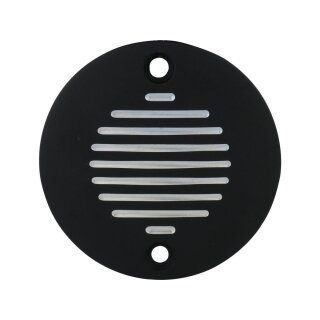 Stanza Point Cover 2-hole, vertical Black Cut