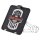 Clamp License Plate Base Plate Germany 200x180mm Black