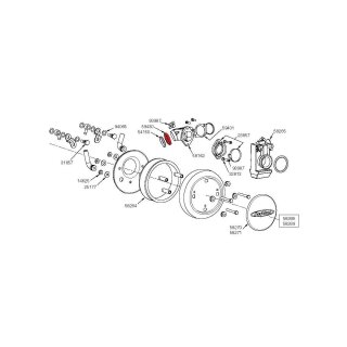 EVO INTAKE MANIFOLD REAR FLANGE ONLY Rear Intake Manifold Flange
