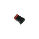 MX-1900 2-Position Black Socket Connector Housing Black