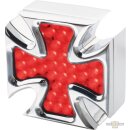 Iron Cross LED Taillight Chrome