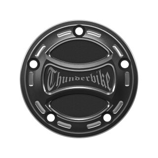 Torque Point Cover With Thunderbike , 5-hole Bi-Color Anodized