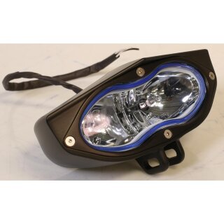 Time Crack Scheinwerfer Flat Black