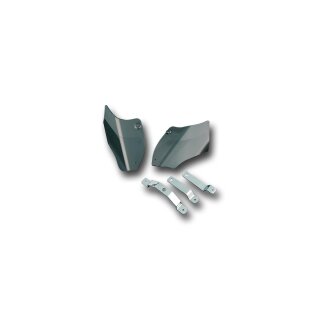 Saddle Shields H-D Heat Deflectors Reflective