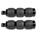 Avon Velvet Air Fussrasten Set schwarz für Harley...