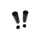 4-Piece Fork Cover Kit 4-piece Black Gloss Powder Coated