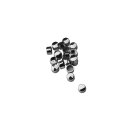 Skull Bolt Cover Set 3/8" Chrome