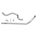 Independent Dual Header for Touring Chrome