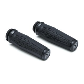 Hex Grips Black 1" Satin Throttle By Wire