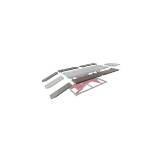 MC625R Air Lift Extension Panel, Front/Back, Black Air Lift Extension Panel Standard