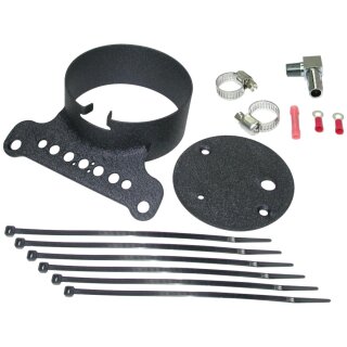 Single Gauge Mounts Black