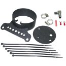 Single Gauge Mounts Black