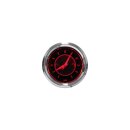 CLOCK TARGET BLK RED LIGHT Clock