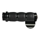 Avon Velvet air cushioned grips, black anodized
