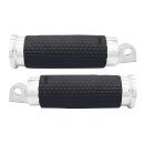 Avon Air Gel Fussrasten Set chrom für Harley Davidson