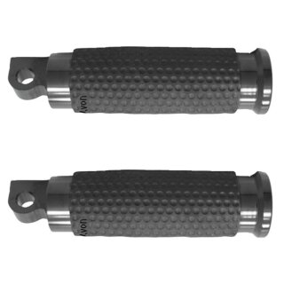 Avon Air Gel Fussrasten Set schwarz für Harley Davidson