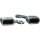 Stripe LED Blinker Aluminium Polished Light Smoke LED