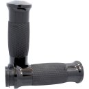 Avon, Air Gel handlebar grip set. Black anodized
