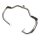 Engine Guard Chrome Front With Footrest 97-08 FLHT Except FLTR Models