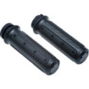 Heavy Industry Grips Black 1" Satin Cable operated