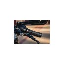 Heavy Industry Grips Black 1" Satin Cable operated
