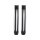 Deep Cut Pushrod Covers Black Anodized