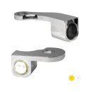 NANO Series LED Turn Signals/Position Light Chrome Smoke LED