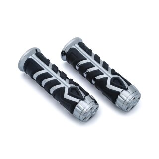 Spear Grips Chrome 7/8" Throttle By Wire