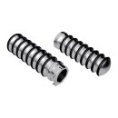 Retro Grips Chrome 1" Cable operated