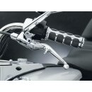 ISO Grips Black Chrome 1" Throttle By Wire