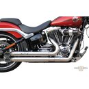 Hot Shot E3 Top Chopp Rocker Race Exhaust System Polished
