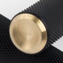 NESS Custom Griffe Knurled schwarz messing für...